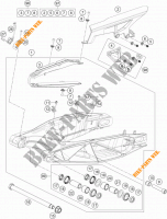 BRAS OSCILLANT  pour KTM 1290 SUPER ADVENTURE WHITE ABS de 2015