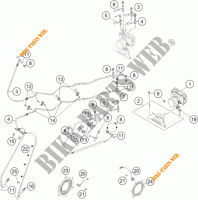 SYSTEME DE FREIN ABS pour KTM 1190 ADVENTURE R ABS de 2016