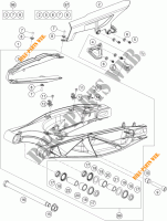 BRAS OSCILLANT  pour KTM 1190 ADVENTURE R ABS de 2016