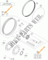 ROUE AVANT pour KTM 1190 ADVENTURE R ABS de 2016