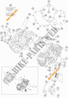 CARTER MOTEUR pour KTM 1190 ADVENTURE R ABS de 2015