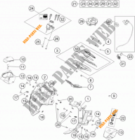 CONTACTEUR A CLE pour KTM 1190 ADVENTURE R ABS de 2015