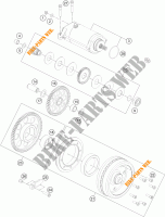 DEMARREUR ELECTRIQUE pour KTM 1190 ADVENTURE R ABS de 2015