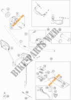 GUIDON / COMMANDES pour KTM 1190 ADVENTURE R ABS de 2015