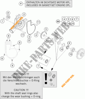 POMPE A EAU pour KTM 1190 ADVENTURE R ABS de 2015