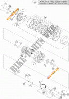 EMBRAYAGE pour KTM 1190 ADVENTURE R ABS de 2014