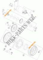 DEMARREUR ELECTRIQUE pour KTM 1190 ADVENTURE R ABS de 2013