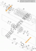 EMBRAYAGE pour KTM 1190 ADVENTURE R ABS de 2013