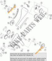 DISTRIBUTION pour KTM 1190 ADVENTURE ABS ORANGE de 2016