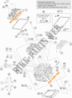 CULASSE AVANT pour KTM 1190 ADVENTURE ABS GREY de 2016