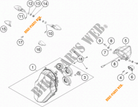 PHARE / FEU ARRIERE pour KTM 1190 ADVENTURE ABS GREY de 2015