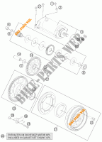 DEMARREUR ELECTRIQUE pour KTM 1190 RC8 R BLACK de 2011