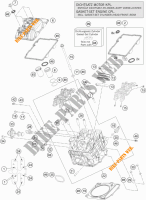 CULASSE AVANT pour KTM 1190 ADVENTURE ABS GREY de 2015