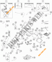 FAISCEAU ELECTRIQUE pour KTM 1190 ADVENTURE ABS ORANGE de 2015