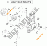 ALLUMAGE pour KTM 1190 RC8 R 2010 de 2010