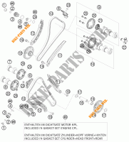 DISTRIBUTION pour KTM 1190 RC8 R 2010 de 2010