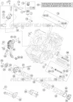 POMPE A HUILE pour KTM 1190 ADVENTURE ABS GREY de 2014
