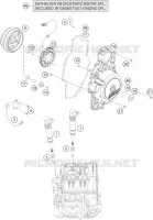 ALLUMAGE pour KTM 1190 ADVENTURE ABS ORANGE WES. de 2013