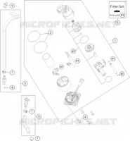 POMPE A ESSENCE pour KTM 1190 ADVENTURE ABS ORANGE WES. de 2013