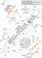 CULASSE AVANT pour KTM 1190 ADVENTURE ABS GREY WES. de 2013