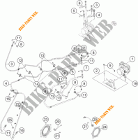 SYSTEME DE FREIN ABS pour KTM 1190 ADVENTURE ABS GREY WES. de 2013