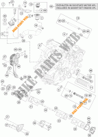 POMPE A HUILE pour KTM 1190 ADVENTURE ABS ORANGE de 2013