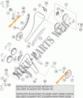 DISTRIBUTION pour KTM 1190 ADVENTURE ABS GREY de 2013