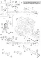 POMPE A HUILE pour KTM 1190 ADVENTURE ABS GREY de 2013
