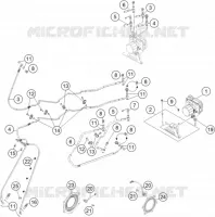SYSTEME DE FREIN ABS pour KTM 1190 ADVENTURE ABS GREY de 2013