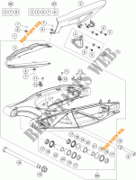 BRAS OSCILLANT  pour KTM 1050 ADVENTURE ABS de 2016
