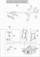 BOITIER PAPILLON INJECTION pour KTM 1050 ADVENTURE ABS de 2015