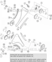 DISTRIBUTION pour KTM 1050 ADVENTURE ABS de 2015