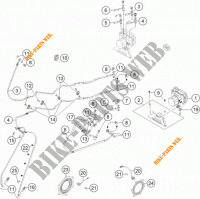 SYSTEME DE FREIN ABS pour KTM 1050 ADVENTURE ABS de 2015