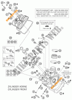 CULASSE AVANT pour KTM 990 ADVENTURE S de 2007