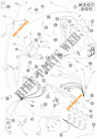 FAISCEAU ELECTRIQUE pour KTM 990 ADVENTURE R de 2012