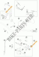 GUIDON / COMMANDES pour KTM 990 ADVENTURE R de 2012