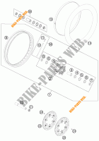 ROUE AVANT pour KTM 990 ADVENTURE R de 2012
