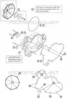CARTER EMBRAYAGE pour KTM 990 ADVENTURE R de 2011
