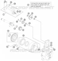 DEMARREUR ELECTRIQUE pour KTM 990 ADVENTURE R de 2011
