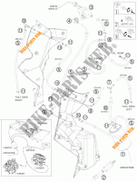 EVAPORATIVE CANISTER pour KTM 990 ADVENTURE R de 2011