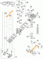 FOURCHE / T DE FOURCHE pour KTM 990 ADVENTURE R de 2011