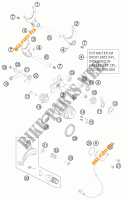 MECANISME DE SELECTION DE VITESSES pour KTM 990 ADVENTURE R de 2011