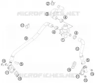 SECONDARY AIR SYSTEM SAS pour KTM 990 ADVENTURE R de 2011