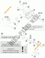 POMPE A EAU pour KTM 990 ADVENTURE R de 2010