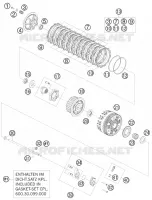 EMBRAYAGE pour KTM 990 ADVENTURE R de 2009
