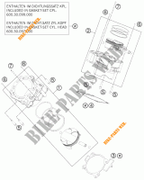 CYLINDRE pour KTM 990 ADVENTURE BLUE ABS de 2012