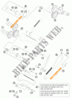 DISTRIBUTION pour KTM 990 ADVENTURE BLUE ABS de 2012