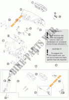 CONTACTEUR A CLE pour KTM 990 ADVENTURE WHITE ABS de 2012