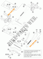 DISTRIBUTION pour KTM 990 ADVENTURE WHITE ABS de 2012