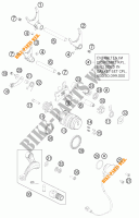 MECANISME DE SELECTION DE VITESSES pour KTM 990 ADVENTURE WHITE ABS de 2012